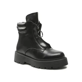 Dámské kozačky Polokozačky Jenny Fairy WS5870-01 Černá 38