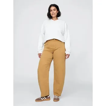 Dámské džíny Džíny pro ženy GAP Barrel High Rise 739238-02 Velikost: 28TALL - extra dlouhá délka Tričko zdarma při nákupu nad 3000,-!