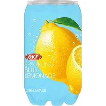 Limonáda OKF Sparkling Blue Lemonade Drink 350ml