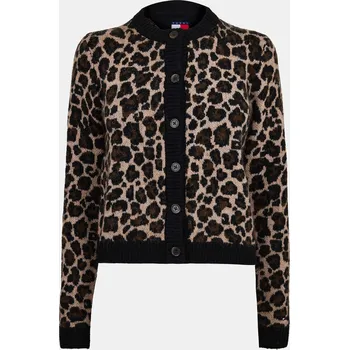 Dámský svetr Svetr Tommy Jeans Leopard Aop 1187377 8 (XS)