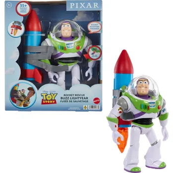 Figurka Mattel HTR73 Buzz Rakeťák s raketou 26 cm