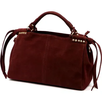 Kožená kabelka Luka vínová KZ2259801