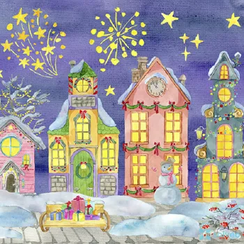 Papírový ubrousek Ubrousky Celebrate street 33 x 33 cm 20 ks