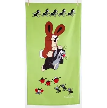 Matějovský osuška Krtek a zajíček 75x150 cm