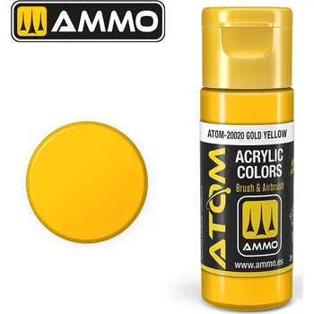 Modelářská barva ATOM COLOR Gold Yellow