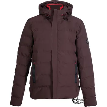 Pánská zimní bunda HKM -HAMBURG- - Hnědá - XXL