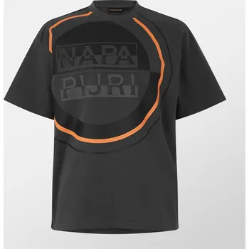 Pánská móda Tričko NAPAPIJRI Dark Grey 1188667 M