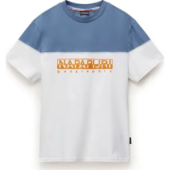 Pánská móda Tričko Napapijri White Whisper 1188605 XL