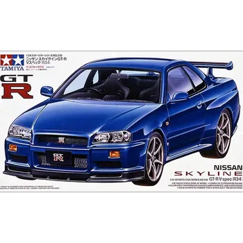 Plastikový model Nissan Skyline GT-R V-spec R34 - Tamiya 24210