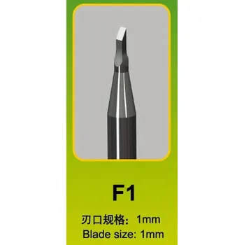 Rydlo F1 - plochý hrot 1x1 - Master Tools 09923