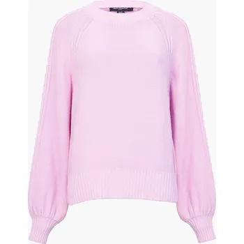 Dámský svetr Svetr French Connection Bubblegum Pink 1186166 14 (L)