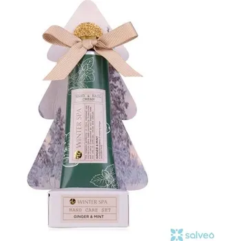 Péče o ruce Set Krém na ruce a nehty s pilníkem Winter Spa Ginger Mint Accentra 30 ml