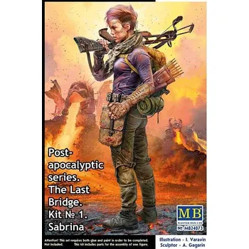 Plastikový model Post-apocalyptic series - 'Sabrina' - Master Box MB24073