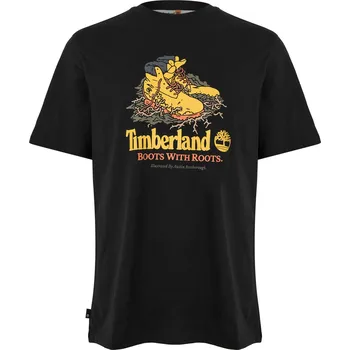 Pánské oblečení Tričko Timberland Black 1188623 M