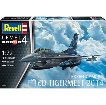 Plastikový model Lockheed Martin F-16D Tigermeet 2014 - Revell Plastic ModelKit 03844