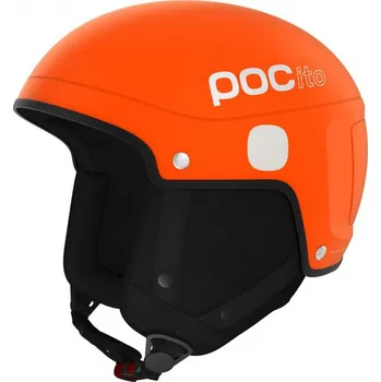 Dětská lyžařská helma POC POCito Skull Light Fluorescent Orange M-L (55 - 58 cm)