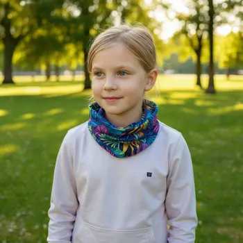 Nákrčník Ebbie Bavlněný nákrčník - DŽUNGLE LUNA Velikost: dětský