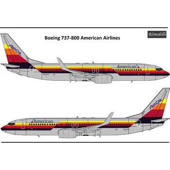 Plastikový model Obtisky Boeing 737-800 American Airlines - BSmodelle BSM144583