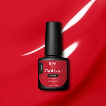 Lak na nehty ENII NAILS Gel lak Ceramic 170 Milano - gelový lak bez HEMA, 5 ml