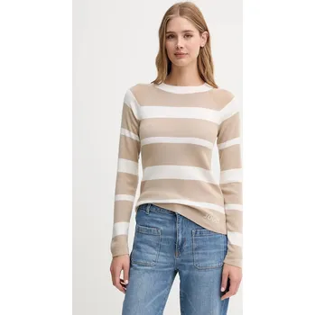 Dámský svetr Vlněný svetr Joop! dámský, béžová barva, 30047626 80X, vel. 38