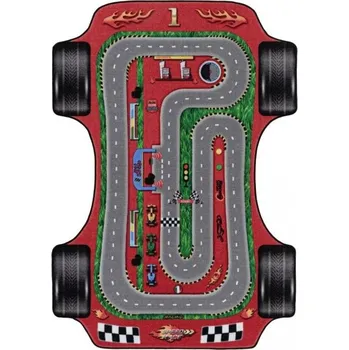 Koberec Dětský koberec Play 2907 red: 100 x 150 cm