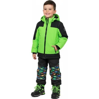 Chlapecká bunda CHLAPECKÁ ZIMNÍ BUNDA BU616 ZELENÁ Velikost: 92/98, Barva: Zelená