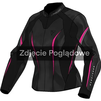 Moto bunda REBELHORN bunda DIVA ST dámská black/pink - W46