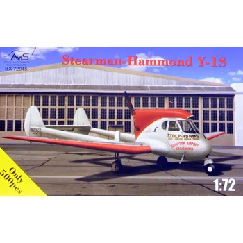 Plastikový model Stearman-Hammond Y-1S (Limited Edition) - Avis BX 72045