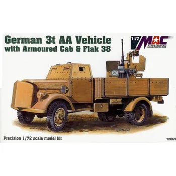 Plastikový model Opel Blitz 3t with Armoured Cab - MAC 72069