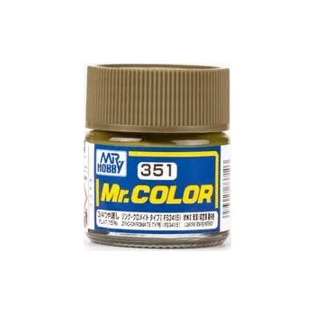 Modelářská barva Mr. Color 351 - Zinc-Chromate Type FS34151 (10ml) - Gunze C351