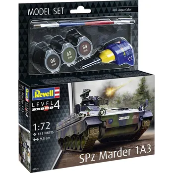 Plastikový model Spz Marder 1A3 - obsahuje barvy a lepidlo - Revell ModelSet 63326