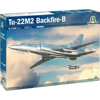 Plastikový model Tu-22 M3 Backfire C - Italeri Model Kit 1440