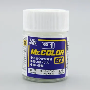 Modelářství Mr.Color GX Cool White - bílá (18ml) - Gunze GX01