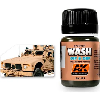 AK Enamel effects WASH FOR OIF & OEF - US VEHICLES
