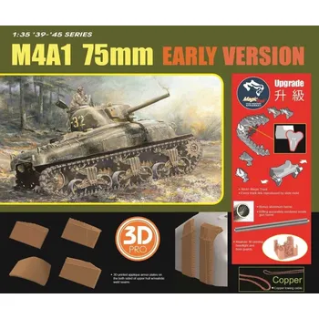 Plastikový model M4A1 Early Version - Dragon Model Kit tank 6701