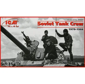 Plastikový model Soviet Tank Crew (1979-1988) - ICM 35601