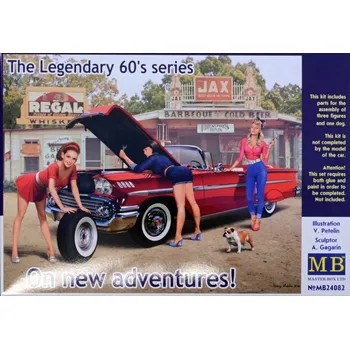 Plastikový model The Legendary 60's series - On new adventures - Master Box MB24082