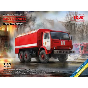 Plastikový model AR-2 (43105) Hose fire truck - ICM 35003