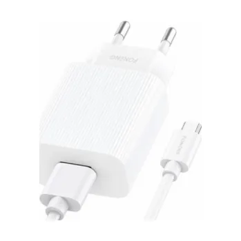 Fast charger Foneng EU28 12W, 1xUSB, QC 3.0 + Cable USB Micro