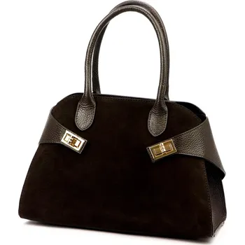 Kožená kabelka Luka hnědá KZ2259854