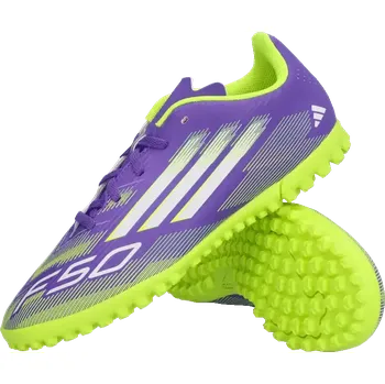 Kopačky Dětské kopačky turfy Adidas F50 Club TF fialové2