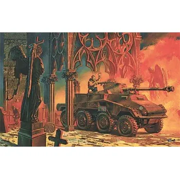 Plastikový model Sd.Kfz. 234/4 'Pakwagen' - Roden 709