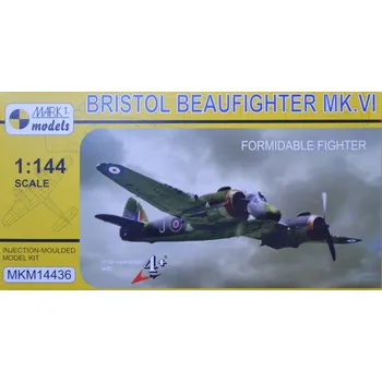 Plastikový model Beaufighter Mk.VI 'Formidable Fighter' - Mark 1 Models MKM14436