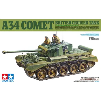 Plastikový model British Cruiser Tank A34 Comet - Tamiya 35380