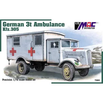 Plastikový model Opel 3t Ambulance - MAC 72081