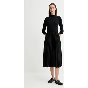 Dámské šaty Šaty Tommy Hilfiger WW0WW46138 černá 99X, vel. L