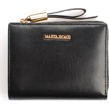 Peněženka Černá kožená dámská peněženka Marta Ponti