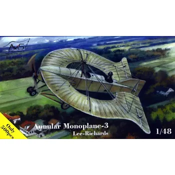 Plastikový model Annular Monoplane-3 Lee-Richards (limited) - AVIS BX 48001