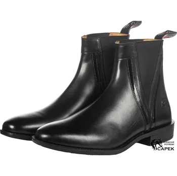 Jezdecká obuv Pérka HKM -LACK- - Černá - 42