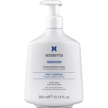 Pleťový krém sesderma - Hidraven Foamy Soapless Soap - Pěnivý krém bez mýdla - 300 ml